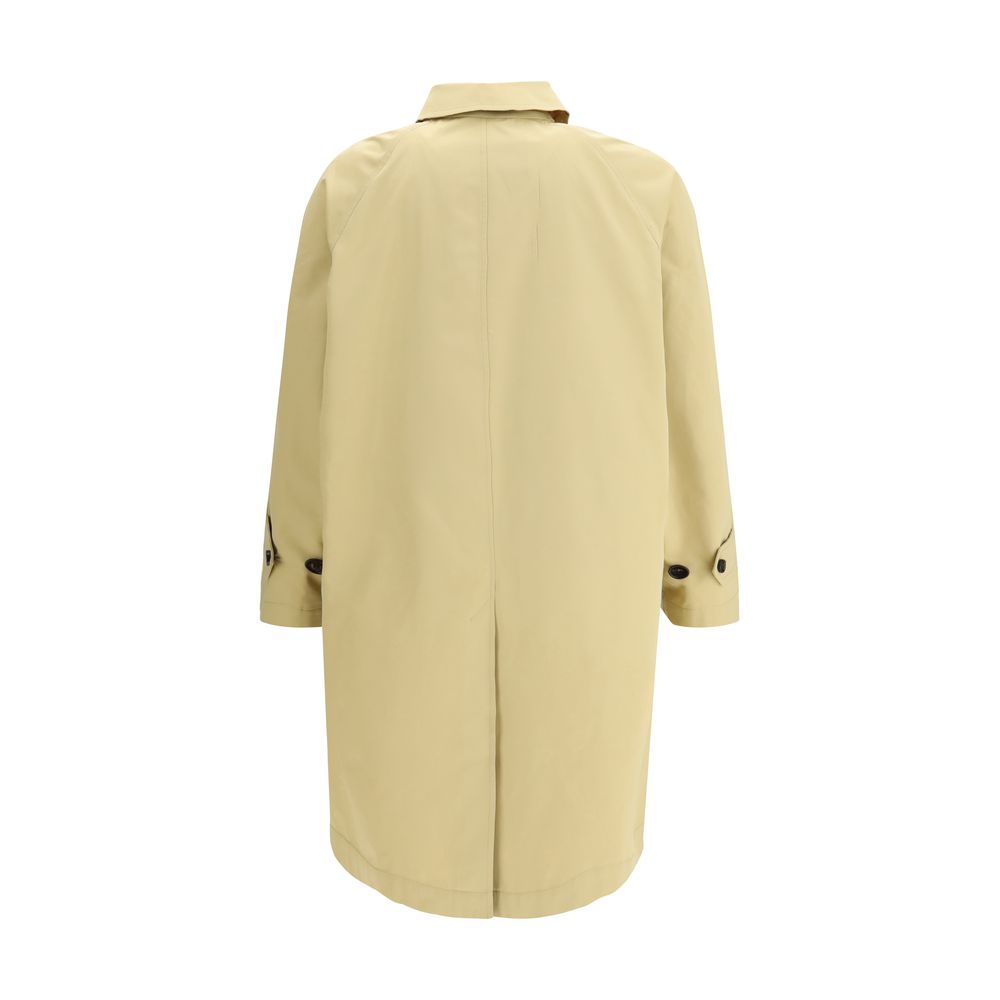 Burberry Beige Cotton Trench Coat