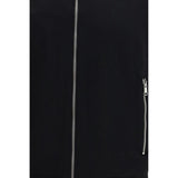 Prada Black Fleece Wool Bomber