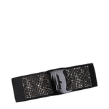 Salvatore Ferragamo Black Fabric Hair Clip