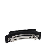 Salvatore Ferragamo Black Fabric Hair Clip