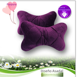 Car Headrest Neck Pillow Winter Plush Side Support