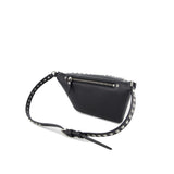 Valentino Garavani Black Calfskin Belt Bag
