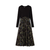 Desigual Black Polyester Casual Dress