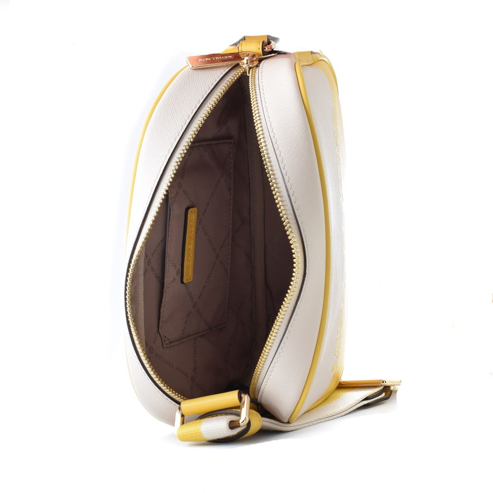 Michael Kors Bicolor Canvas Crossbody Bag