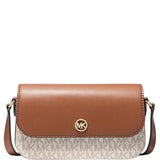 Michael Kors Beige Leather Crossbody Bag