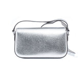 Michael Kors Gray Leather Shoulder Bag