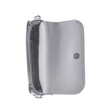 Michael Kors Gray Leather Shoulder Bag
