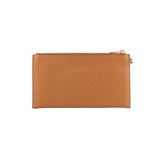 Michael Kors Brown Leather Clutch Bag