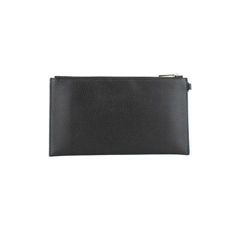 Michael Kors Black Leather Clutch Bag