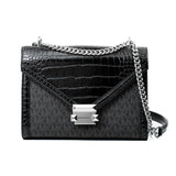 Michael Kors Black Canvas Crossbody Bag