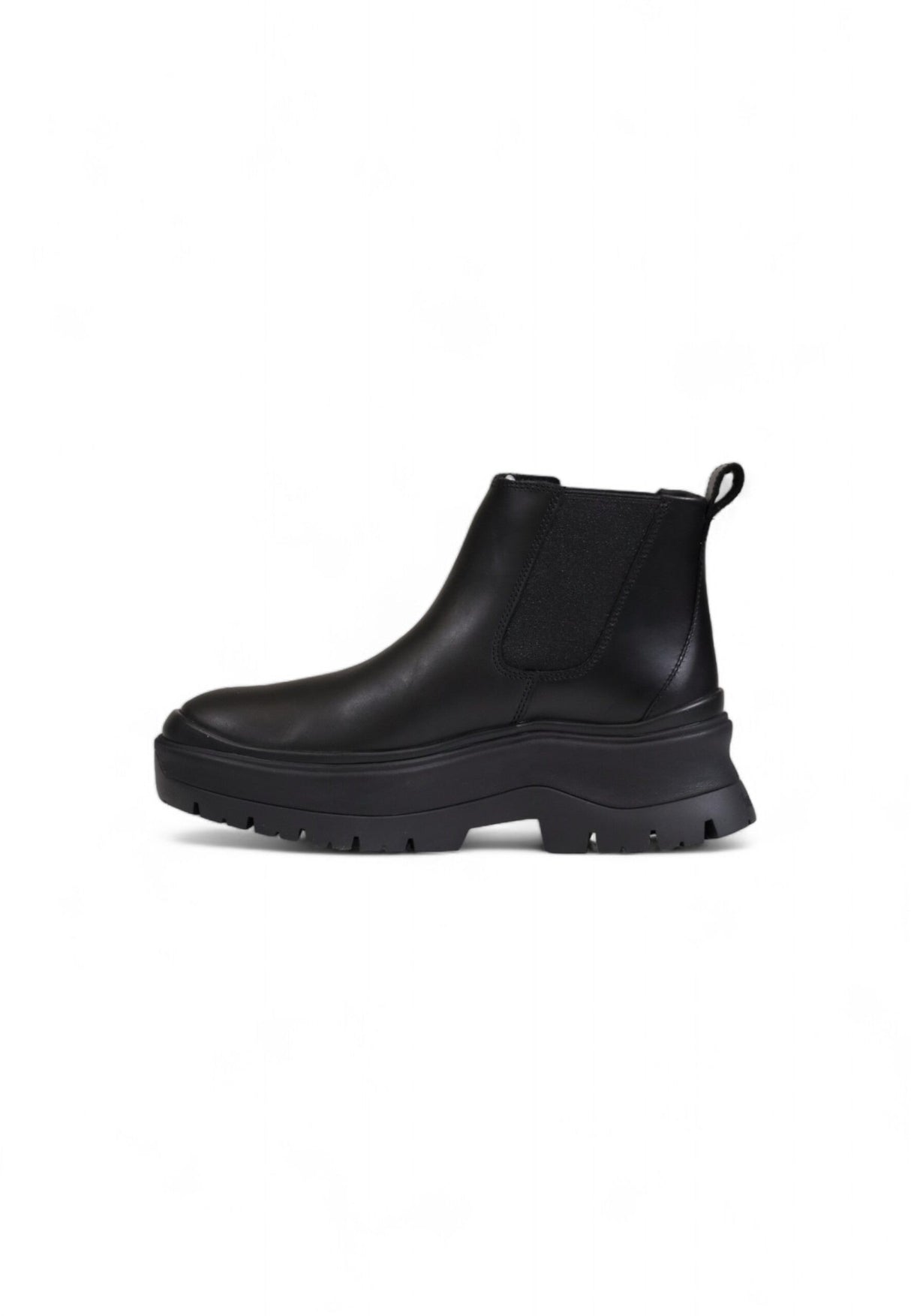 Timberland Black Leather Ankle Boots