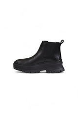 Timberland Black Leather Ankle Boots