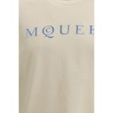 Alexander McQueen Beige Cotton T-Shirt
