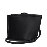 Salvatore Ferragamo Black Leather Clutch Bag