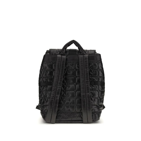 Ganni Black Recycled Polyamide Backpack