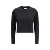 Loulou De Saison Black Cotton Long Sleeve T-Shirt