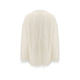 Loulou De Saison White Polyester Coat