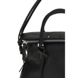 Margiela Black Calf Leather Bos Taurus Handbag