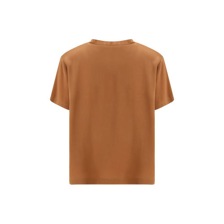 Fabiana Filippi Beige Viscose T-Shirt