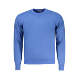 Rifle Blue Viscose Men Sweater