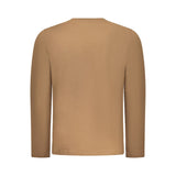 Coveri Moving Marrone Cotton Men T-Shirt