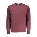 Coveri Moving Rosso Cotton Men Sweatshirt