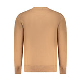 Coveri Moving Marrone Cotton Men Sweatshirt
