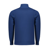 Coveri Moving Blue Viscose Men Sweater