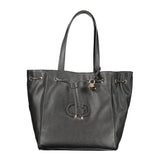 Guess Jeans Nero Poliuretano Women Handbag