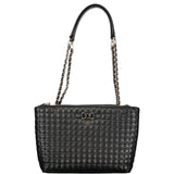 Guess Jeans Nero Poliuretano Women Handbag
