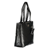 Guess Jeans Black Polyurethane Women's Handbag
