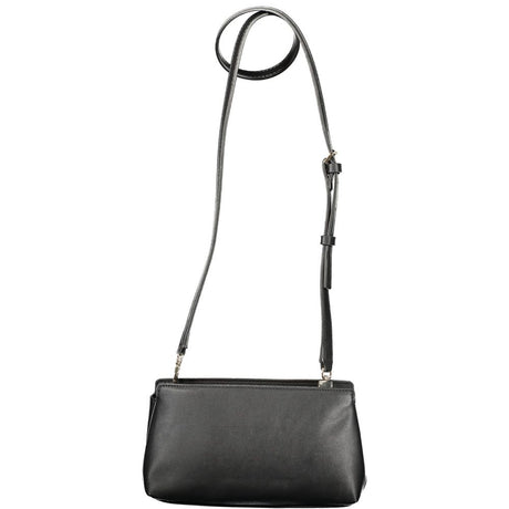 Guess Jeans Nero Poliuretano Female Shoulder Bag