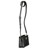 Guess Jeans Nero Poliuretano Female Shoulder Bag
