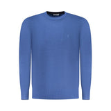 Coveri Moving Blue Viscose Men's Sweater