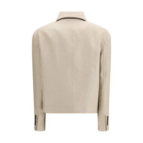 Brunello Cucinelli Beige Linen Clothing
