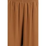 Fabiana Filippi Brown Viscose Casual Pants