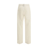 Fabiana Filippi Beige Cotton Casual Pants