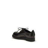 MM6 Black Calf Leather Bos Taurus Oxfords And Derbies