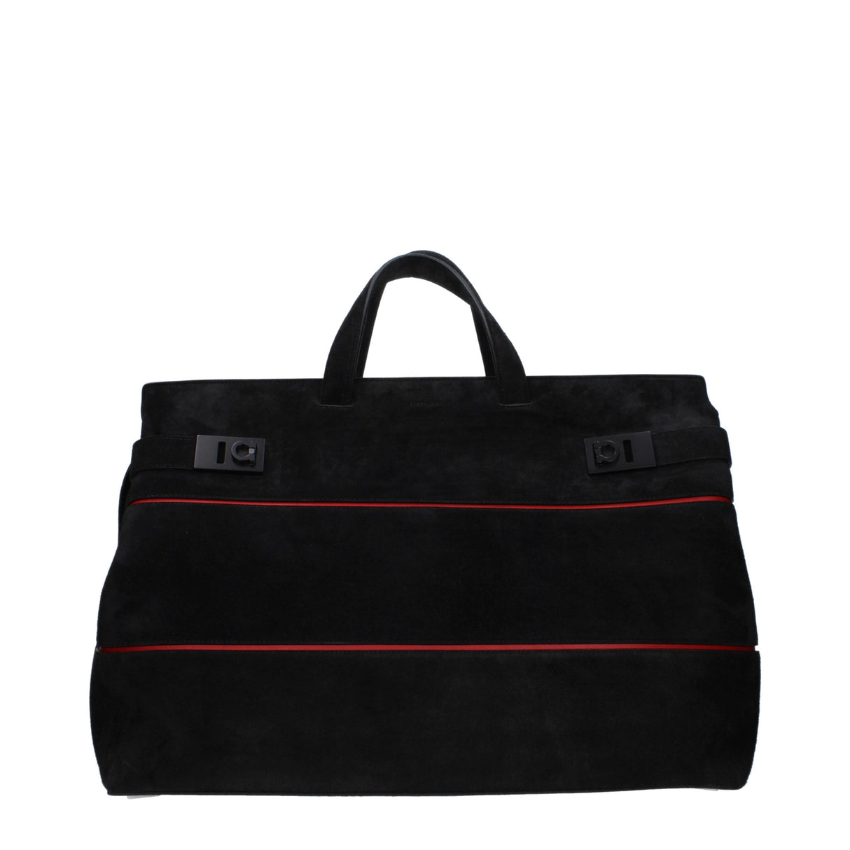 Salvatore Ferragamo Black Leather Handbag