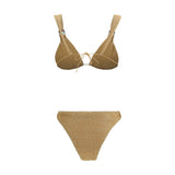 Oséree Gold Polyamide Bikini