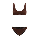 Oséree Brown Polyamide Bikini