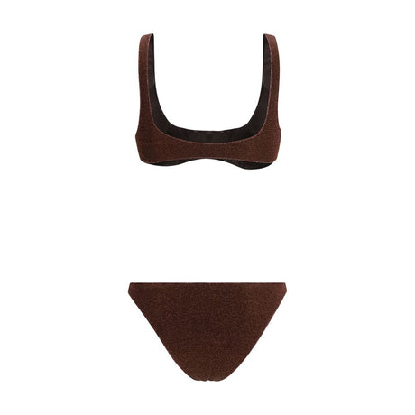 Oséree Brown Polyamide Bikini