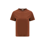Brunello Cucinelli Brown Cotton T-Shirt