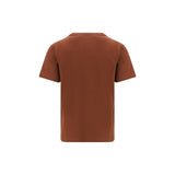 Brunello Cucinelli Brown Cotton T-Shirt