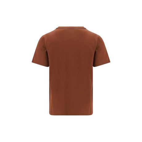 Brunello Cucinelli Brown Cotton T-Shirt
