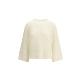 Fabiana Filippi Beige Wool Sweatshirt