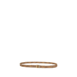 Etro Beige Calf Leather Bos Taurus Regular Belt