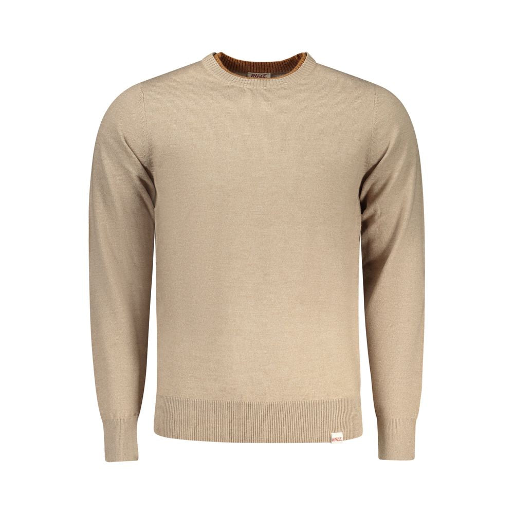 Rifle Beige Polyester Men's Sweater