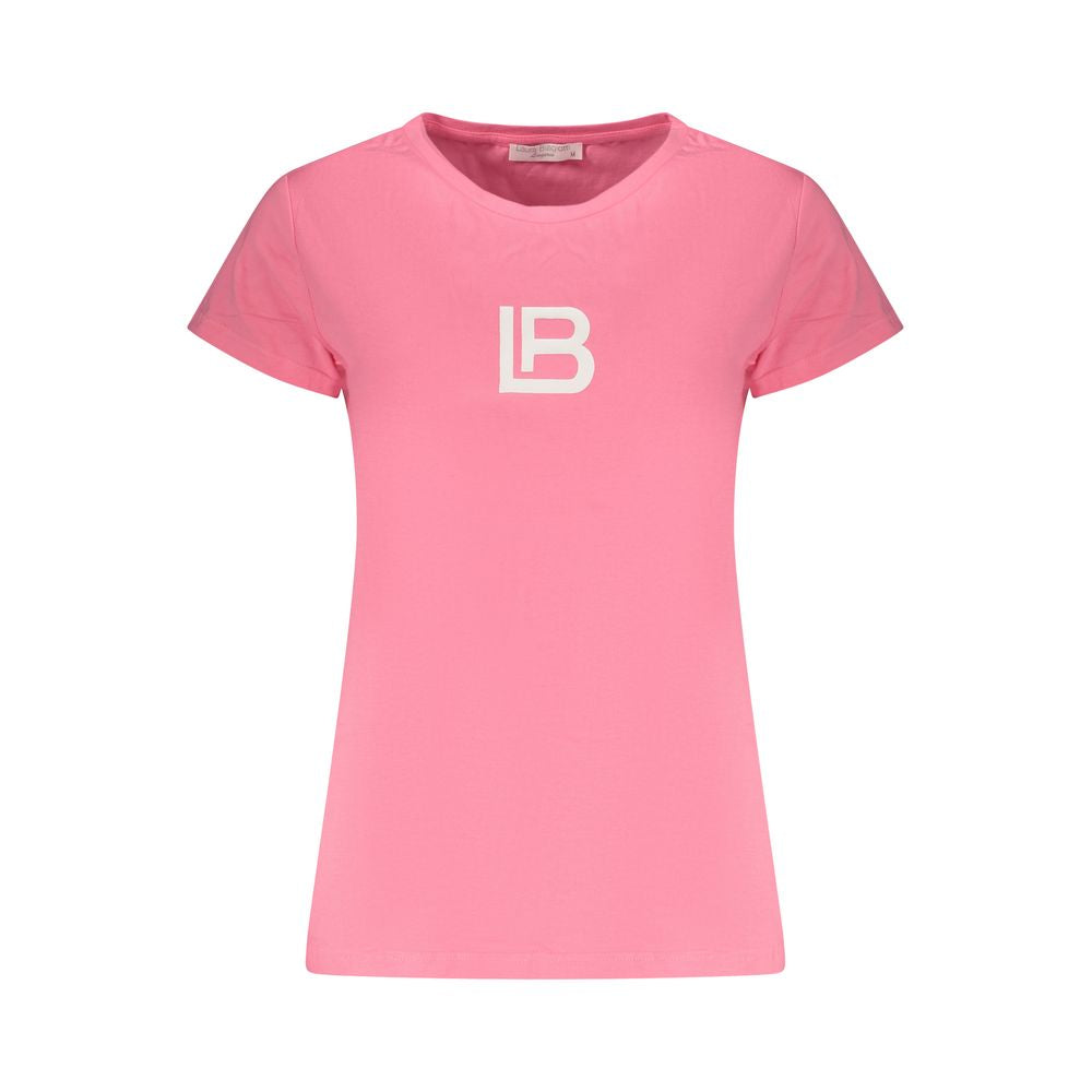 Laura Biagiotti Rosa Cotton Women Intimate T-Shirt