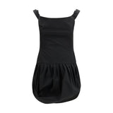 Magda Butrym Black Polyester Casual Dress